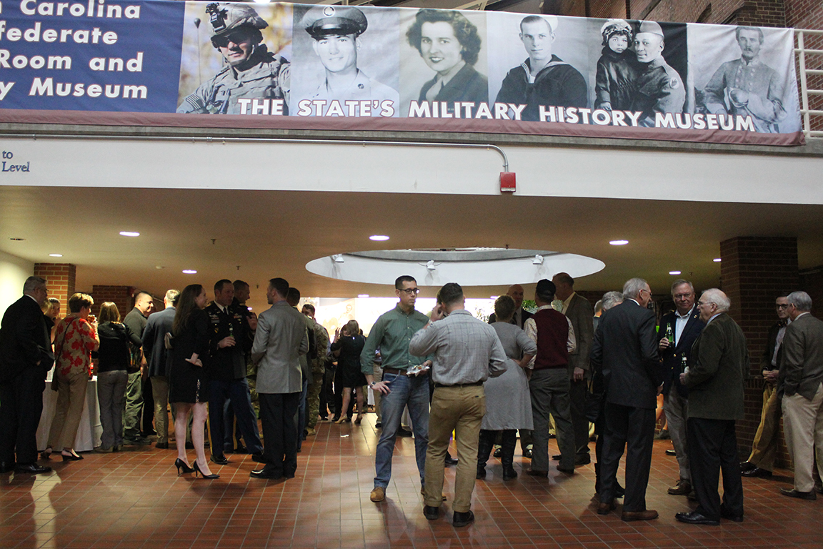 Veterans gather for opening of 360th Civil Affairs Brigade exhibit at museum