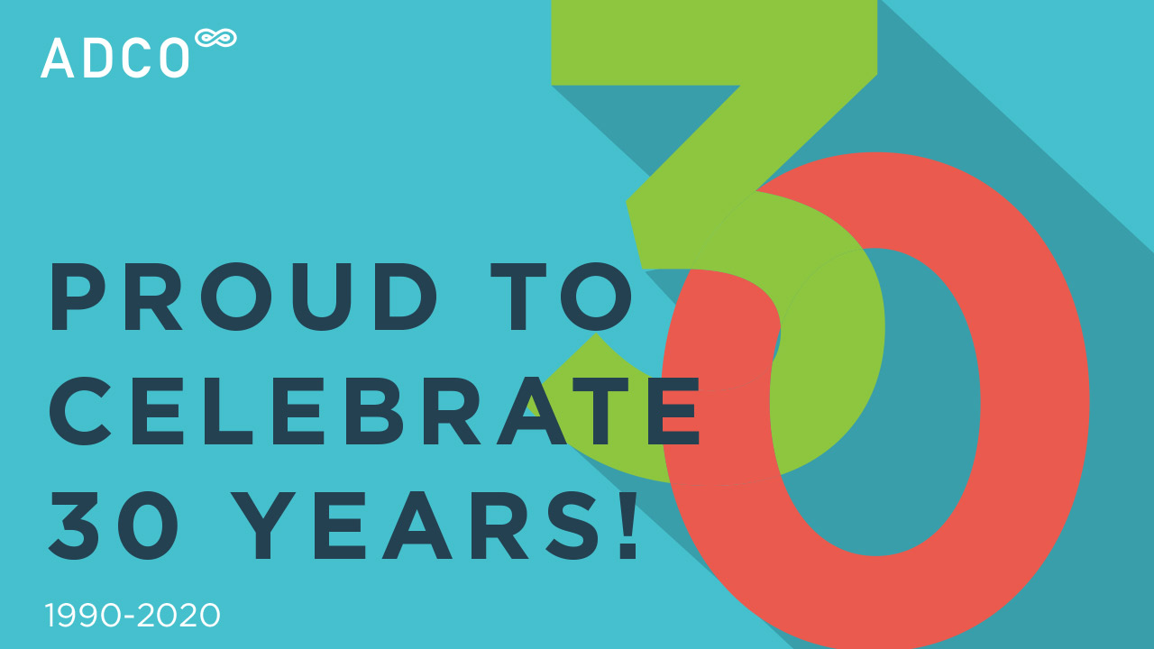 Thank You for 30 years as ADCO.