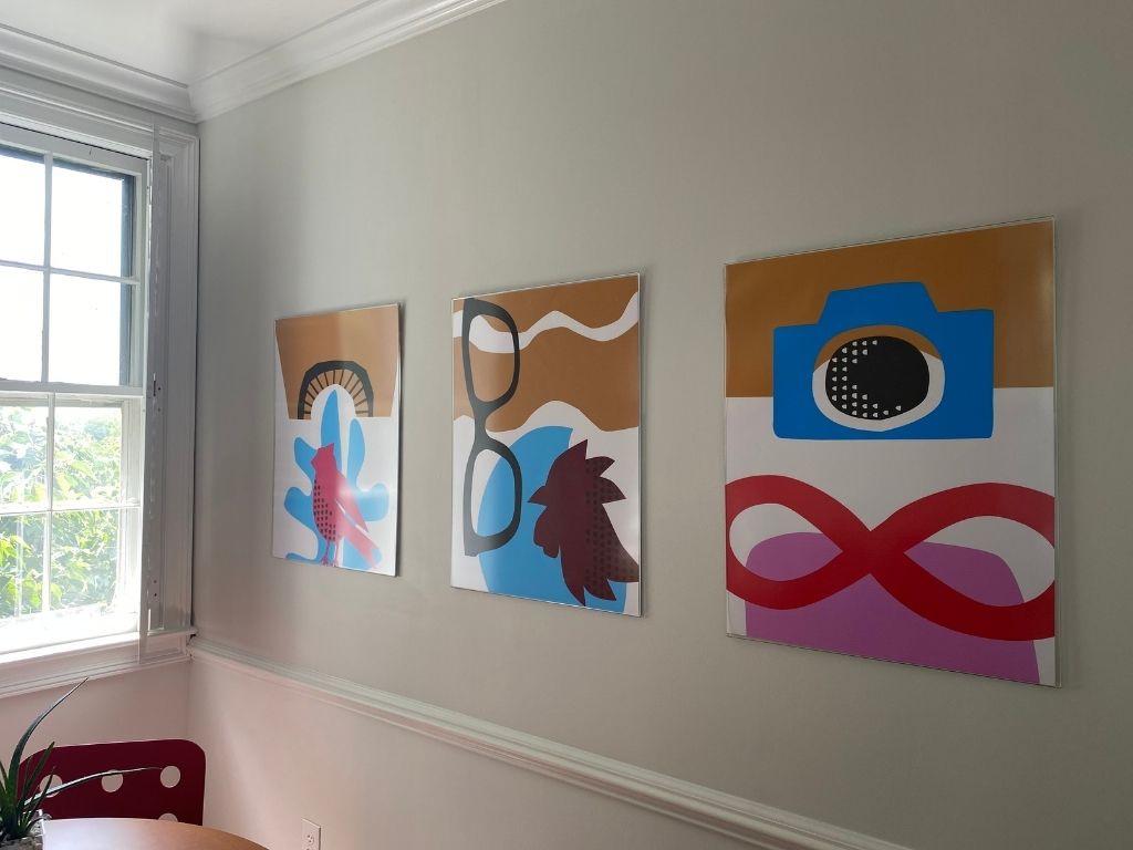 Creating colorful surroundings