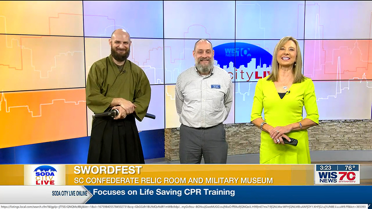 WIS broadcasts the news: SwordFest 2023 is coming!